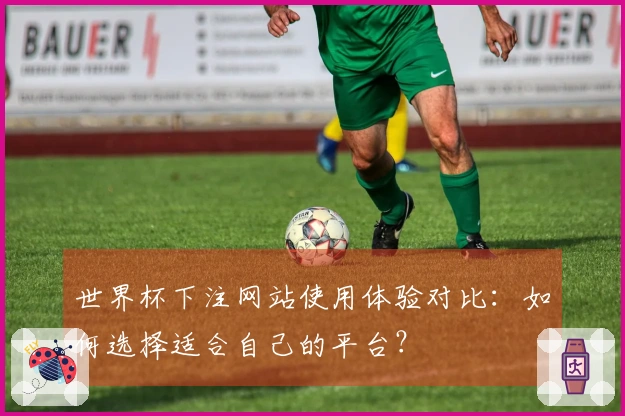 世界杯下注网站使用体验对比：如何选择适合自己的平台？
